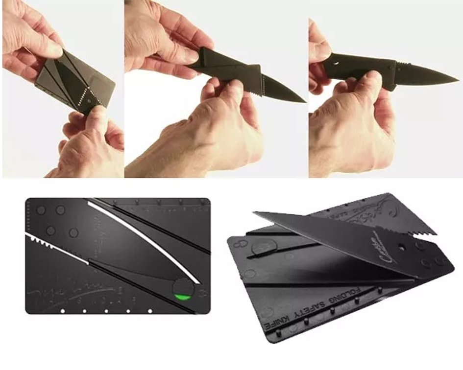 CardSharp Credit Card Folding Safety Knife - 3